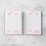 Combo Col. Caramelo – Agendas DATADAS 2024 A5 | 30 miolos + Capas (Amarantto) - Imagem 30