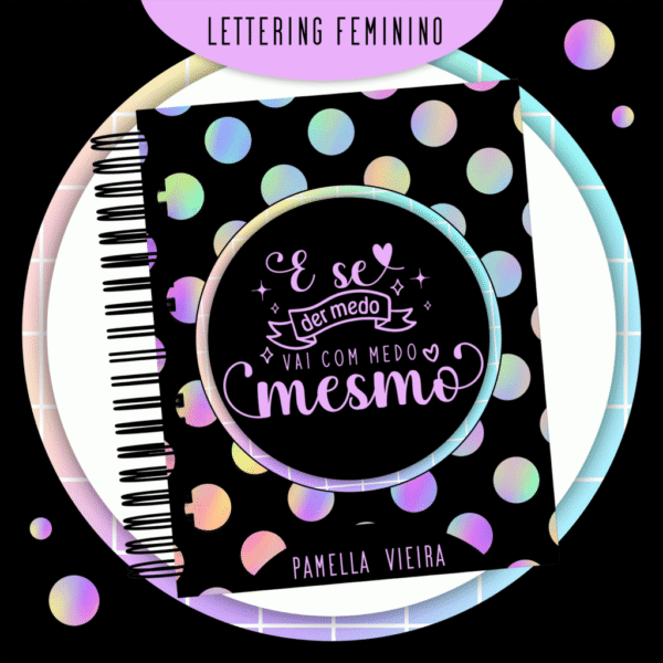 Combo Lettering Feminino - Encadernação - Imagem 3