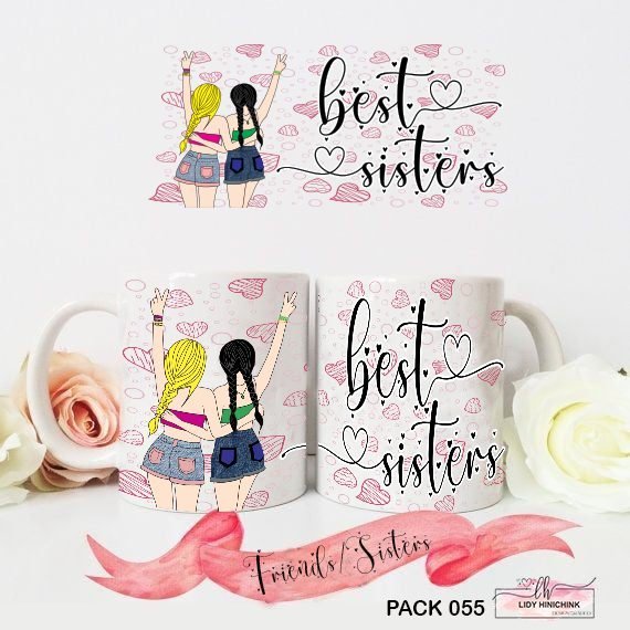 3-3-9.jpg Friends Sisters - Canecas (Lydiane) - Imagem 3