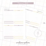 Planner 2025 Lilás e Amarelo (Criativa Afetiva) - Imagem 3