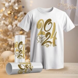 Pacote de Artes Camisetas | Long Drink - Ano Novo 2024 V23 (Vintage)