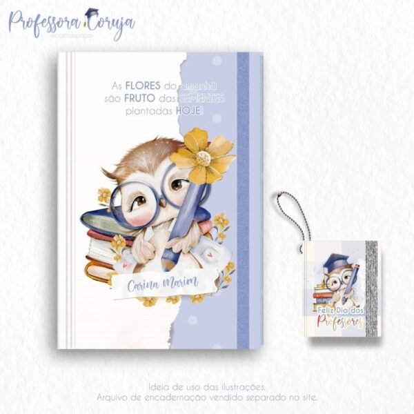 Mini Kit de Ilustrações Professora Coruja 2023 - Imagem 4