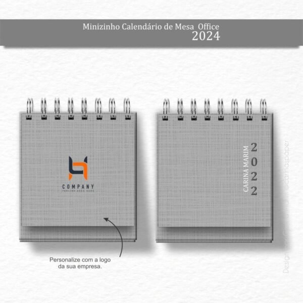 Minizinho Calendário Office de Mesa 2024 - Imagem 2