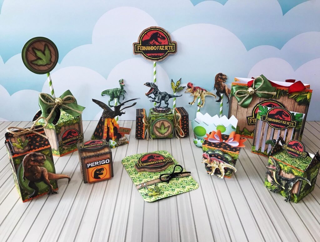 3-Jurassic-Park-Lina-Criativa-2019.jpg Jurassic Park - Kit Festa Pronta - Imagem 1
