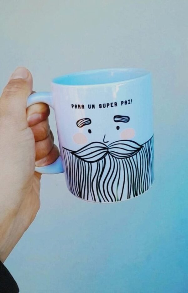 Dia dos Pais Desenho e Frases - Estampas Canecas - Imagem 3