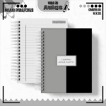 PRETO CINZA- Kit Escolar 2025 (Lina Criativa)