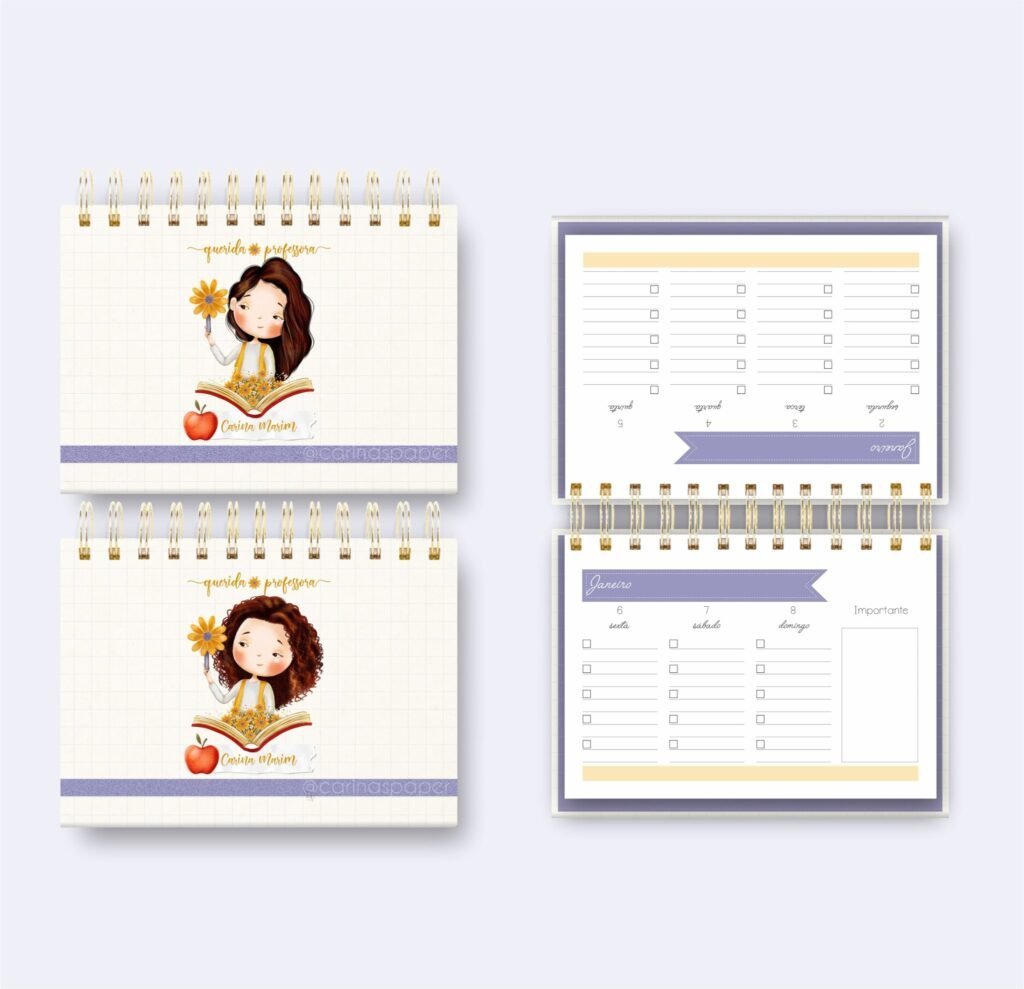 301012071_546705687211894_5383137097537430517_n-scaled Combo Querida Professora - Caderno, Planner, Blocos e Adesivos - Imagem 6