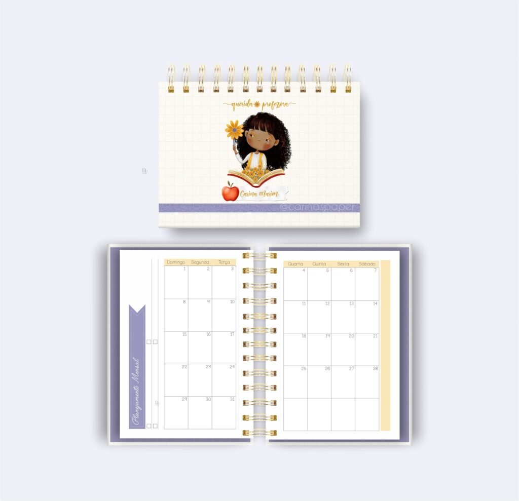 301242707_546705780545218_1640357164939841294_n-scaled Combo Querida Professora - Caderno, Planner, Blocos e Adesivos - Imagem 5