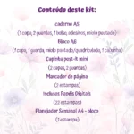 Combo Lilás - Caderno A5 | Bloco A6 | Chaveiro | Papéis Digitais | Planejamento Semanal (Telma Contel) - Imagem 14