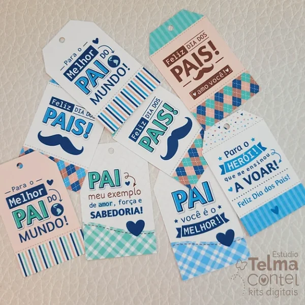 Kit Printables + Canecas + Fundos e Frases - Dia dos Pais 2023 - Imagem 4
