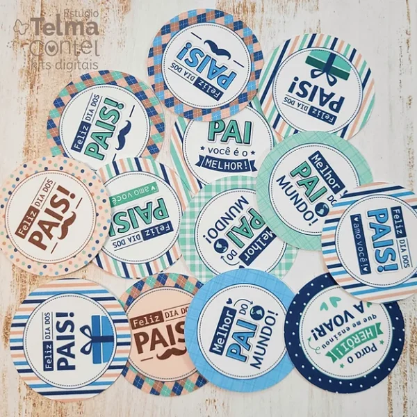 Kit Printables + Canecas + Fundos e Frases - Dia dos Pais 2023 - Imagem 5