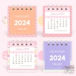 Combo Calendário de Mesa Mini + A6 - 2024 - Imagem 12