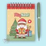 Bloquinho A6 wire-o espiral - Natal 2023 (Telma Contel) - Imagem 10