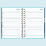 Kit Miolo Agenda S/ DATA 1 DPP/2DPP - A5 wire-o/espiral - neutro (Thelma Contel) - Imagem 6