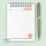 Bloquinho A6 wire-o espiral - Natal 2023 (Telma Contel) - Imagem 8