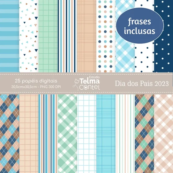 Kit Printables + Canecas + Fundos e Frases - Dia dos Pais 2023 - Imagem 11
