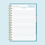 Kit Miolo Agenda S/ DATA 1 DPP/2DPP - A5 wire-o/espiral - neutro (Thelma Contel) - Imagem 9