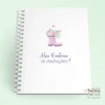 Combo Lilás - Caderno A5 | Bloco A6 | Chaveiro | Papéis Digitais | Planejamento Semanal (Telma Contel) - Imagem 11