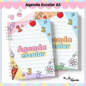 Agendas Escolares Datada e Permanente 2023