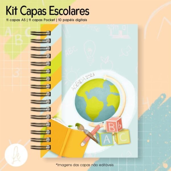 Kit de Capas - Agendas Escolares - Imagem 2