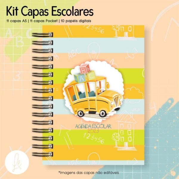 Kit de Capas - Agendas Escolares - Imagem 4