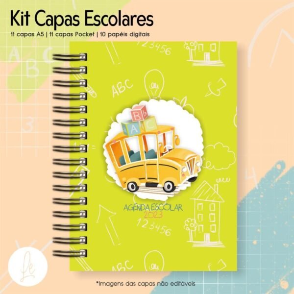 Kit de Capas - Agendas Escolares - Imagem 5