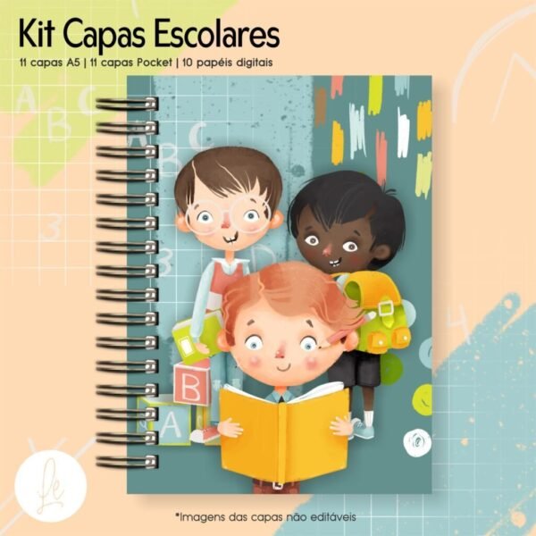 Kit de Capas - Agendas Escolares - Imagem 7