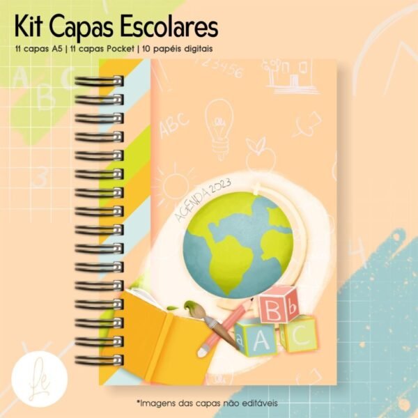 Kit de Capas - Agendas Escolares - Imagem 11