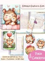 Coleção Cadernos Capivara Cute - Imagem 2