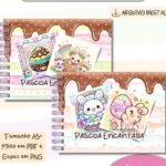 Páscoa Encantada - Livro de Colorir