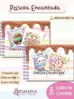 Páscoa Encantada - Livro de Colorir