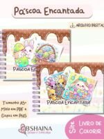 Páscoa Encantada - Livro de Colorir - Imagem 2