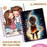 Caderno A5 Doodle Temático Legião Urbana