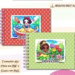 Livro de Colorir Colorindo Princesas