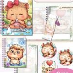 Coleção Cadernos Capivara Cute