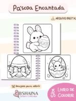 Páscoa Encantada - Livro de Colorir - Imagem 3