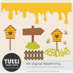 Coleção Abelinha - Kit Digital (Tutti Studio) - Imagem 5