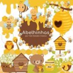 Coleção Abelinha - Kit Digital (Tutti Studio)
