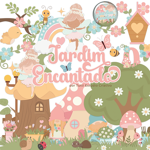 34596e_656b758c320542ef9edb449b8 Coleção Jardim Encantado - Kit Digital (Tutti Studio) - Imagem 1