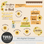 Jardim dos Girassois - Kit Digital (Tutti Studio) - Imagem 6