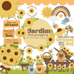 Jardim dos Girassois - Kit Digital (Tutti Studio)