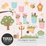 Coleção Jardim Encantado - Kit Digital (Tutti Studio) - Imagem 9