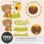 Coleção Abelinha - Kit Digital (Tutti Studio) - Imagem 6