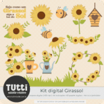 Jardim dos Girassois - Kit Digital (Tutti Studio) - Imagem 9