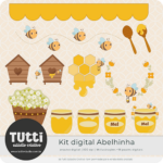 Coleção Abelinha - Kit Digital (Tutti Studio) - Imagem 4
