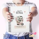 Agenda de 2024 Datada 1DPP - Panda Floral - com Controle Financeiro Mensal - Imagem 8