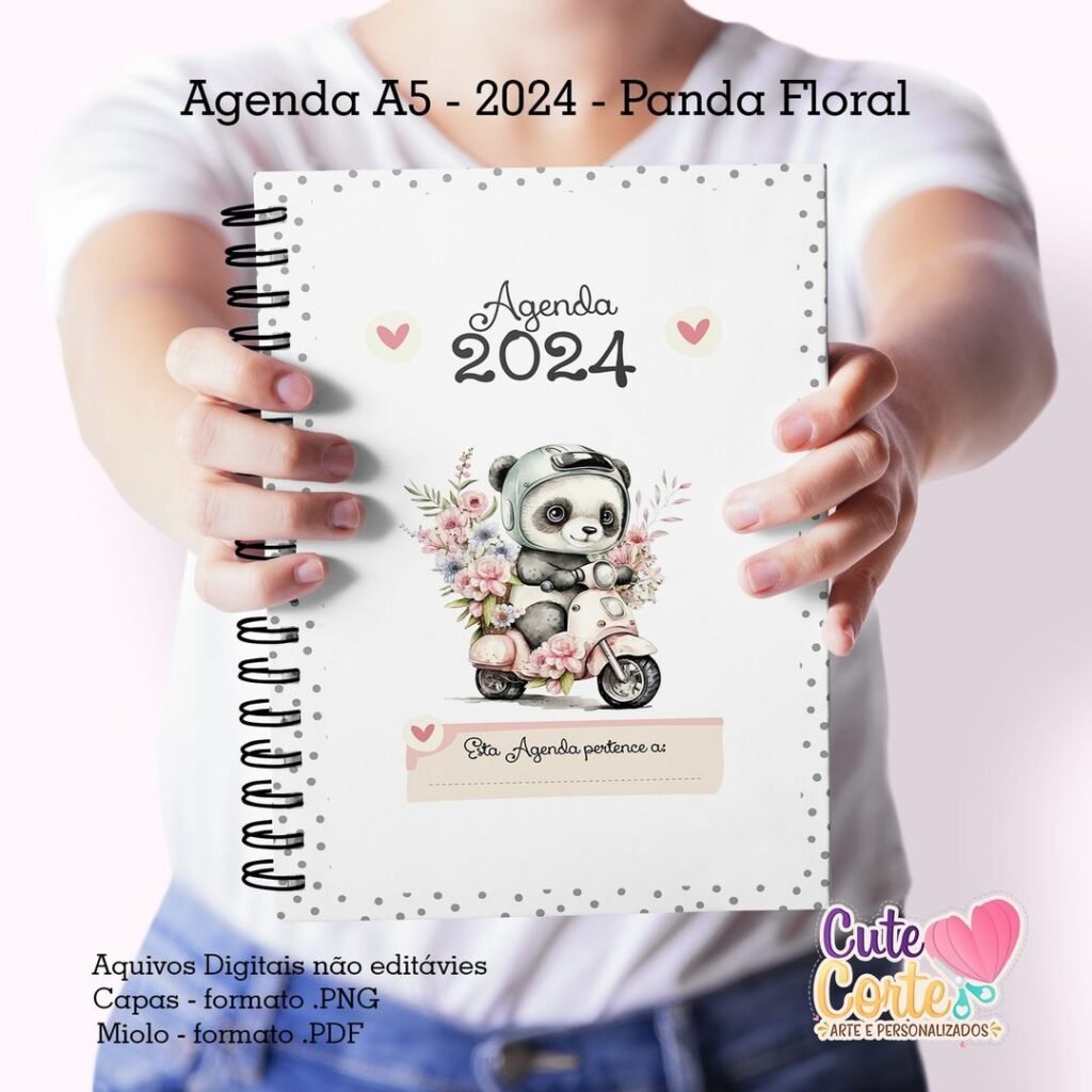 350626387_266027939314193_6241377798711398642_n-scaled-1.jpg Agenda de 2024 Datada 1DPP - Panda Floral - com Controle Financeiro Mensal - Imagem 8