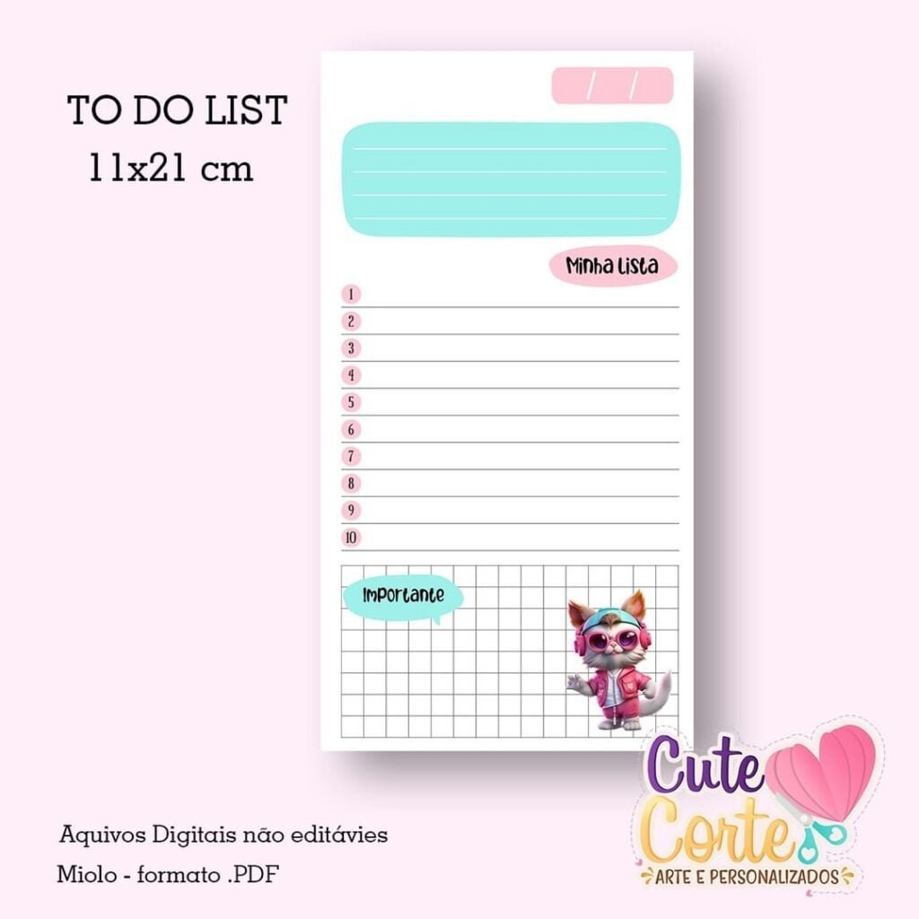 351197898_1001313744198138_870662692122158820_n-scaled-1.jpg Caderno A5 + Bloquinho A6- Gatinho Fofo + Brinde: To do List Gatinho Fofo - Imagem 5