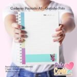 Caderno A5 + Bloquinho A6- Gatinho Fofo + Brinde: To do List Gatinho Fofo - Imagem 3