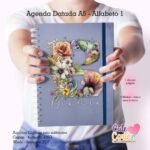Agenda A5 2024 – 1 DPP – ALFABETO COMPLETO N.1 (2 miolos / 26 capas) - Cute Corte - Imagem 2